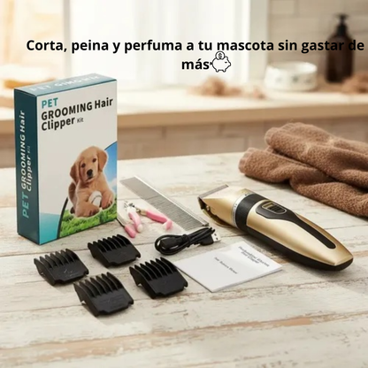 PET GROOMING HAIR CLIPPER ®- KIT CORTADOR DE PELO PARA MASCOTAS