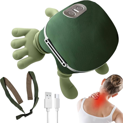 MASAJEADOR CERVICAL ERGONÓMICO MANITO PRO™ – CON CALOR INFRAROJO