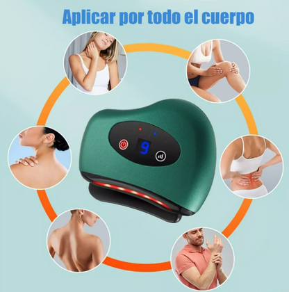 MASAJEADOR ELECTRICO GUA SHA – RELAJA, MOLDEA Y REJUVENECE TU PIEL 🔥