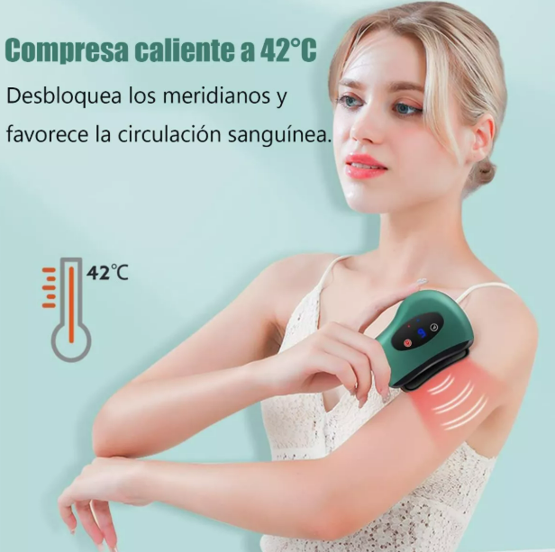 MASAJEADOR ELECTRICO GUA SHA – RELAJA, MOLDEA Y REJUVENECE TU PIEL 🔥