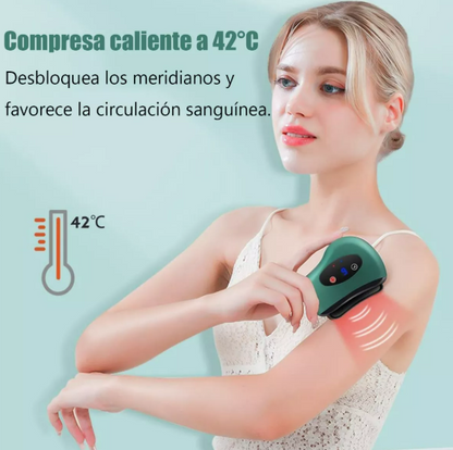 MASAJEADOR ELECTRICO GUA SHA – RELAJA, MOLDEA Y REJUVENECE TU PIEL 🔥