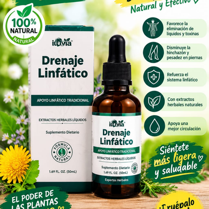 DRENAJE LINFATICO™ – EXTRACTOS HERBALES LÍQUIDOS 50ML