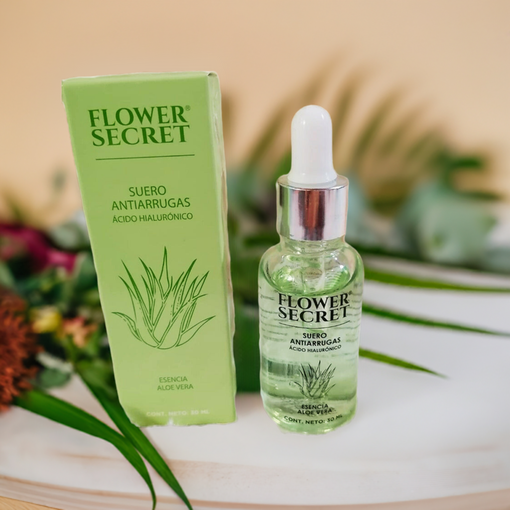 SUERO FLOWER SECRET®  - ELIXIR ANTIARRUGAS HIALURÓNICO😊