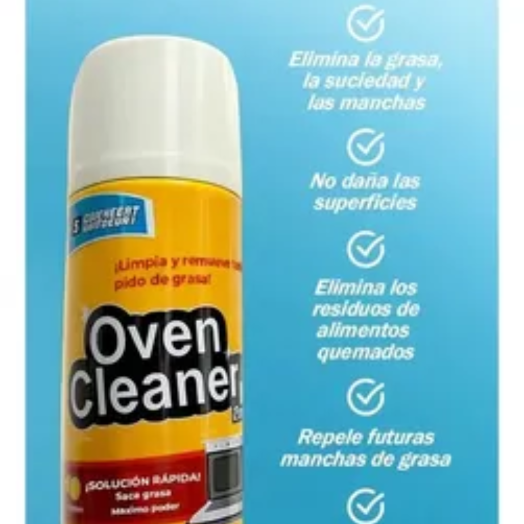 SCHUBERT™ OVEN CLEANNER – QUITAGRASA POTENTE ESPUMOSO
